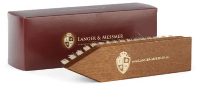 Produktbild von Langer & Messmer Premium Schmutzbürste für Glattlederschuhe