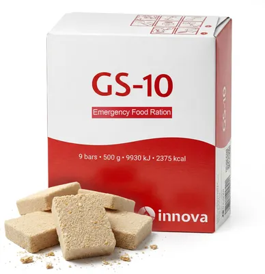 Produktbild von GS-10 Emergency Food | 500 Gramm Einheit Langzeitnahrung | Notvorrat
