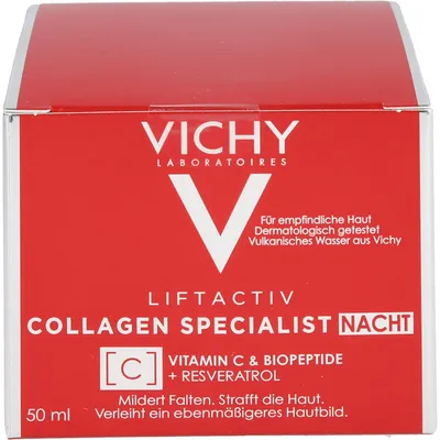 Image de Vichy Liftactiv Crème de Nuit Spécialiste Collagène 50 ml