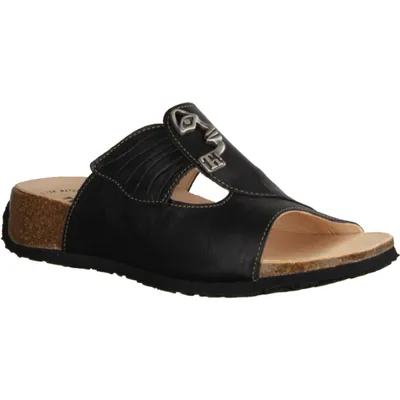 Produktbild von Think MIZZI Damenschuhe - bequeme Pantoletten schwarz Freizeit NEU