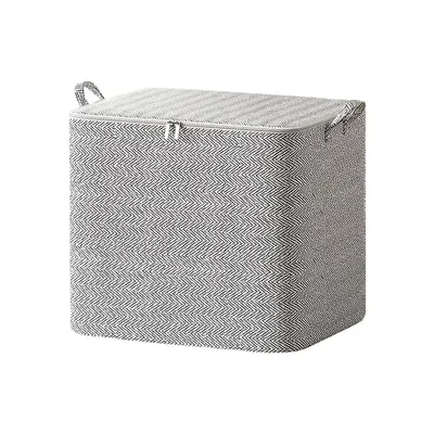 Produktbild von 110-l-Kleidungstasche (48×44×48 cm), versiegelt, feuchtigkeitsbeständig, Vliesstoff, für Steppdecken, Kleidung, Schlafzimmer