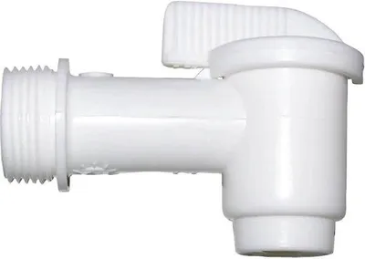 Productafbeelding van Famanu Aftapkraan 3/4 inch – Kunststof water- en drankdispenser – Geschikt voor regentonnen van 30L, 60L, 120L en 220L