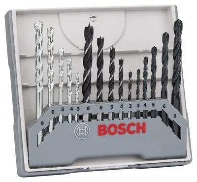 Produktbild von 15tlg. Gemischtes Bohrer-Set