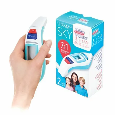 Produktbild von VITAMMY SKY Front- und Ohrthermometer 1 Sekunde