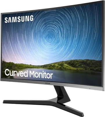 Produktbild von Samsung CR50, 81,3 cm (32"), 1920 x 1080 Pixel, Full HD, LED, 4 ms, Blau, Grau