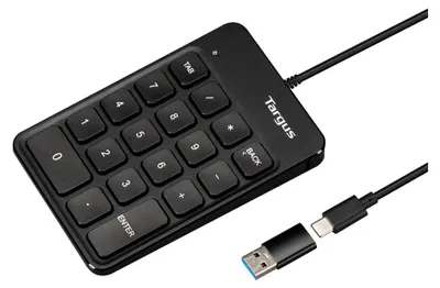 Produktbild von TARGUS Keypad USB Wired black