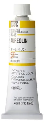Ölfarbe Aureolin 40 ml, Künstlerqualität