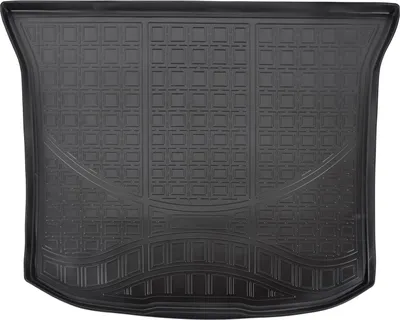 Image de Tapis De Coffre en Caoutchouc TPE Pour Ford Edge 2007-2014, Bord Haut, Noir, Antidérapant, Toutes Saisons