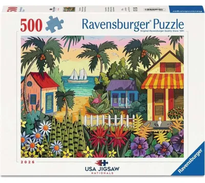Produktbild von RAVENSBURGER Puzzle USA Jigsaw Nationals: Tropische Atmosphä re ab 500 Dplks