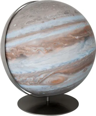 Produktbild von Columbus Leuchtglobus Jupiter D 40 cm Planetenglobus handkaschiert, Edelstahl