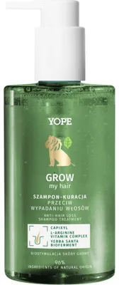 Produktbild von Yope Grow my Hair Szampon-Kuracja przeciw wypadaniu włosów 96%, 300 ml