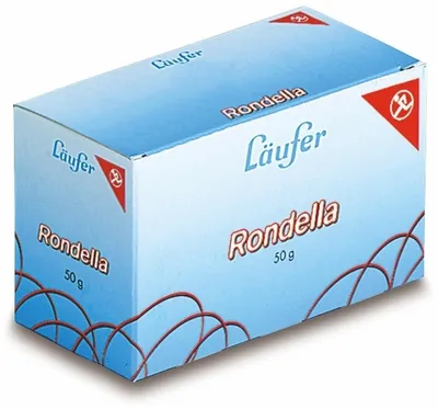 Produktbild von Gummibänder Rondella 80x4mm/50mm rot 50g Packung mit 160 Stück