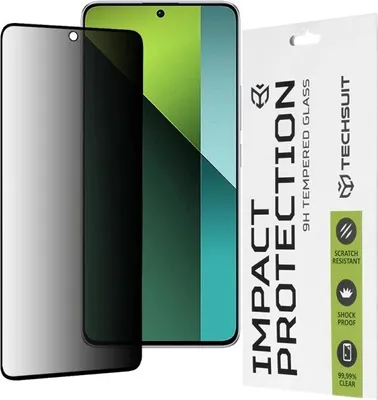 Obrázok produktu pre Techsuit ochrann Anti-Spy sklo pre Xiaomi Redmi Note 13 Pro 5G/Poco X6 - ierna KP36613