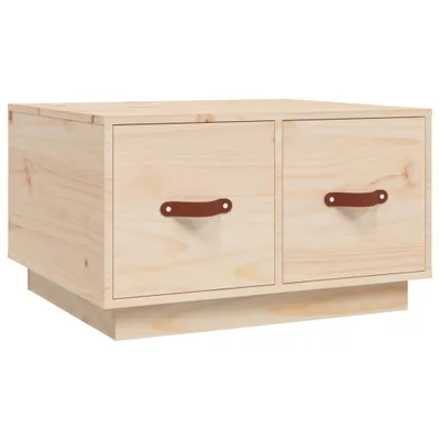 Image de vidaXL Table basse 60x53x35 cm pin massif