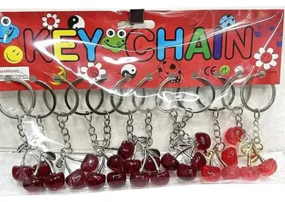 Image de Porte-clés en silicone (12 pièces) - ADAR