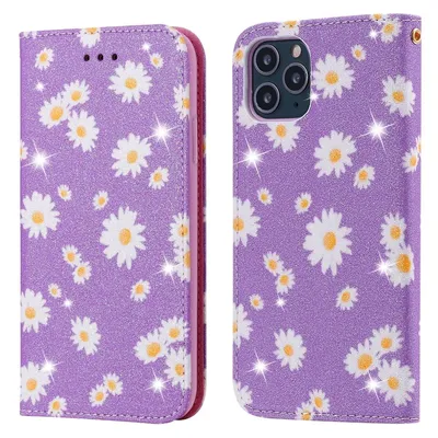 Produktbild von König Design Hülle kompatibel mit Apple iPhone 11 Pro Max Kunstleder Handyhülle - Handy Case Violett
