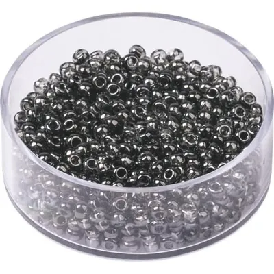Produktbild von KNORR PRANDELL 213105065 Böhmische Rocailles Ø 25 mm Glas grau