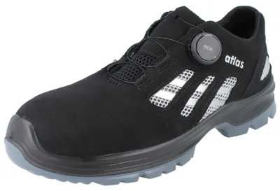 Produktbild von ATLAS Flash 3200 Herren Sicherheitshalbschuhe mit Boa S1 schwarz - Größe: 46
