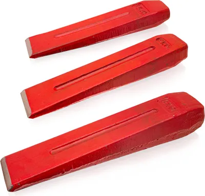 Produktbild von Bituxx Spaltkeil 3er Set 1500g 2000g 3000g Rot MS-18897