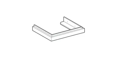 Produktbild von Geberit 595516000 Waschtischrahmen für Citterio US