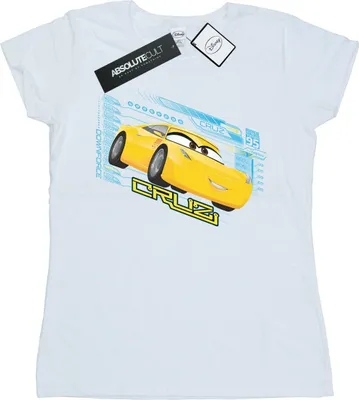 Produktbild von Disney - "Cars" T-Shirt für Damen BI13850 (M) (Weiß)