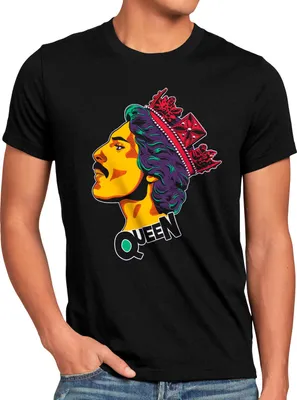 Produktbild von style3 The Queen Herren T-Shirt live rock you festival queen