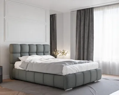 Produktbild von BLISS Polsterbett mit Bettkasten, mit Matratze (Taschenfederkern, Kokos)