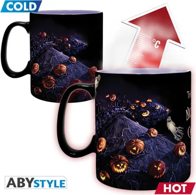 Immagine prodotto di Nightmare before Christmas Tasse Heat Change - Jack & Moon (460 ml)