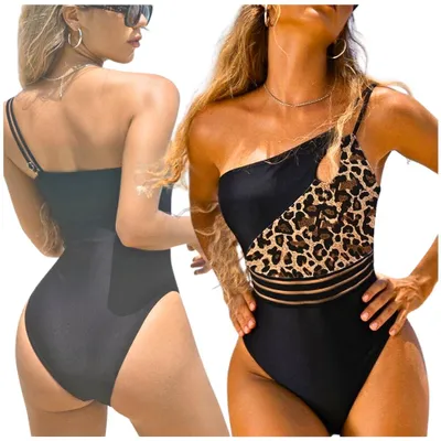 Immagine prodotto di Costume da bagno intero da donna nero modellante e snellente m