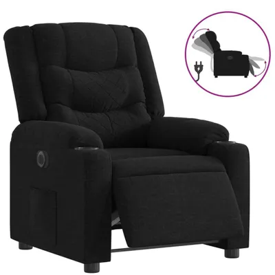 Imagen del producto de Sillón reclinable eléctrico, color , tapizado en tela