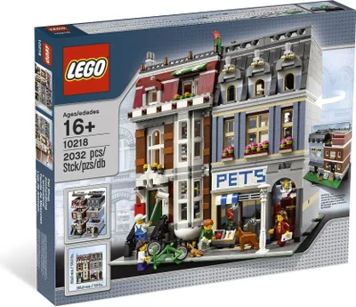 Produktbild von Lego 10218 Pet Shop Zoohandlung