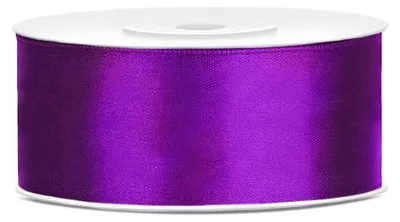 Immagine prodotto di Wstążka satynowa 25 mm/25 m Purpurowa Party Deco