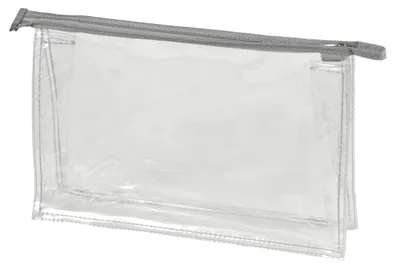 Produktbild von Halfar - Zipper Bag, Universell LT3171 (27 cm x 17 cm x 7 cm) (Transparent)