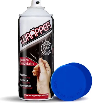 Produktbild von Abnehmbare Lackierung Spray Wrapper Spezial Blau Fluo