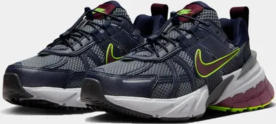 Produktbild von Nike Zoom V2K Run Obsidian Blue Maroon Volt Damen Sneaker - 38