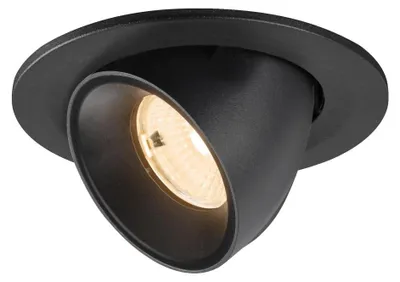 Productafbeelding van Inbouwspot Numinos Gimble S zwart 2700K - 55gr