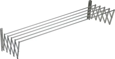 Immagine prodotto di Sauvic 90 cm stendibiancheria estensibile in alluminio argento argento taglia unica