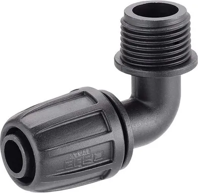 Immagine prodotto di Gomito di raccordo Claber con 1/2" AG