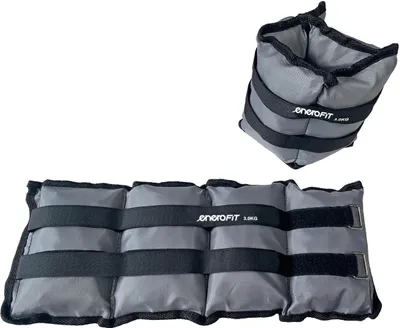 Obrázek produktu pro Šedé kloubní závaží 6 kg (2x3 kg) enero fit