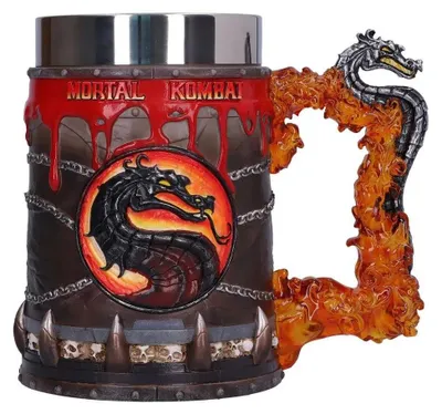 Zdjęcie produktu dla Kufel Mortal Kombat - Dragon Logo (Nemesis Now)