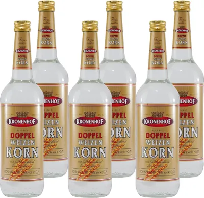 Produktbild von Kronenhof Doppel-Weizenkorn (6 x 0,7L)