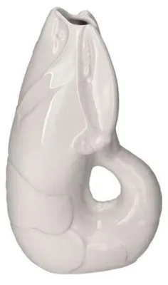 Produktbild von Gift Company Vase Madame Crevette Hummer Weiss (14cm)