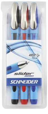 Image de Schneider 50-150293 Stylo à bille 3pcs 0,7mm assortis