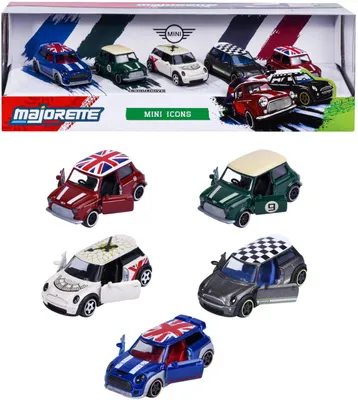 Produktbild von Majorette Spielzeugauto Mini 5er Pack Giftpack 7,5 cm 8504105006