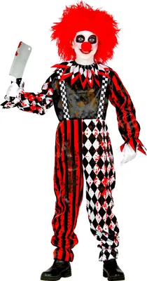 Produktbild von Killerclown Kinderkostüm Deluxe