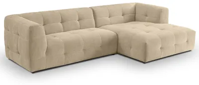 Produktbild von Sofa "Astaro" in beige Webstoff Ecksofa 5-Sitzer 292 x 161 cm