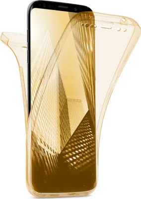 Produktbild von DOUBLE-Case für Samsung Galaxy S9, Farbe:Gold