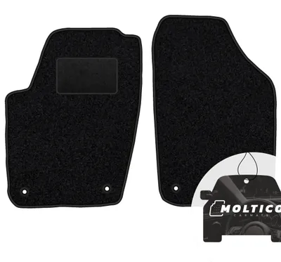 Immagine prodotto di Tappetini in velluto per auto, compatibili con: Volkswagen Polo IV (2001-2009)