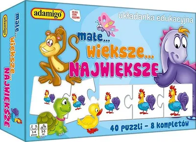 Obrázok produktu pre Małe większe największe