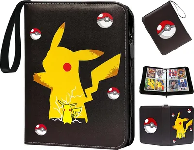 Produktbild von Pokémon Sammelalbum, Sammelkarten Album 4 Tasche, 50 Seiten 400 Karten, Kompatibel Diverse Karten